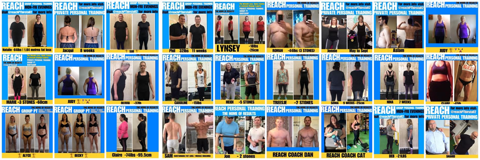 Reach Personal Training clients
